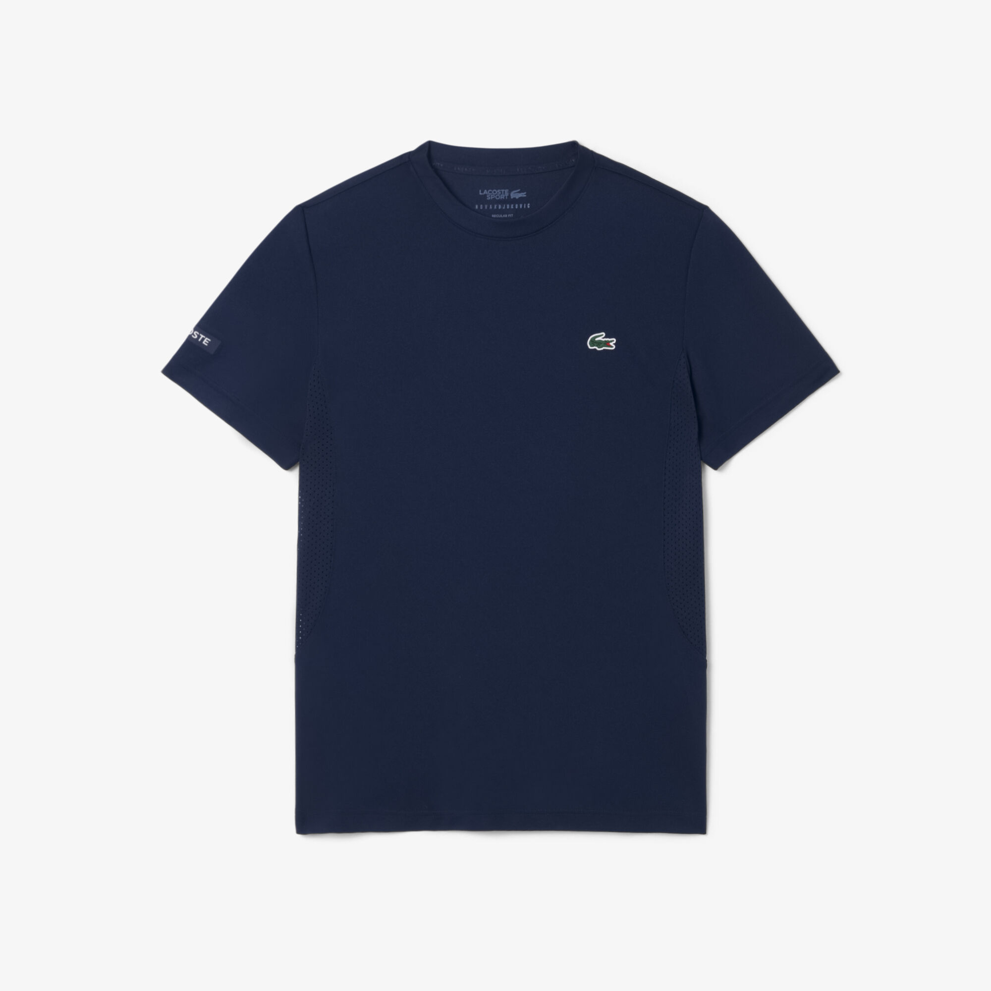 Lacoste Tennis x Novak Djokovic T-shirt, Navy Blue | LACOSTE QA