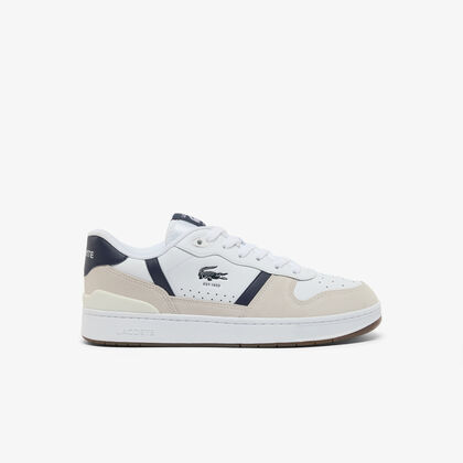 Men's T-clip Set Leather Sneakers