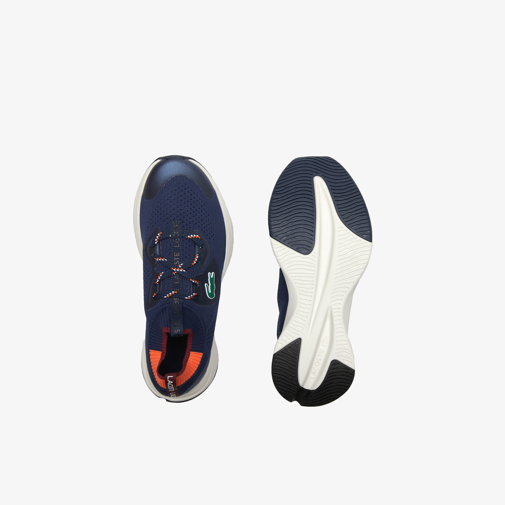 Women's Lacoste Run Spin Knit Textile Sneakers Women's Lacoste Run Spin Knit Textile Sneakers