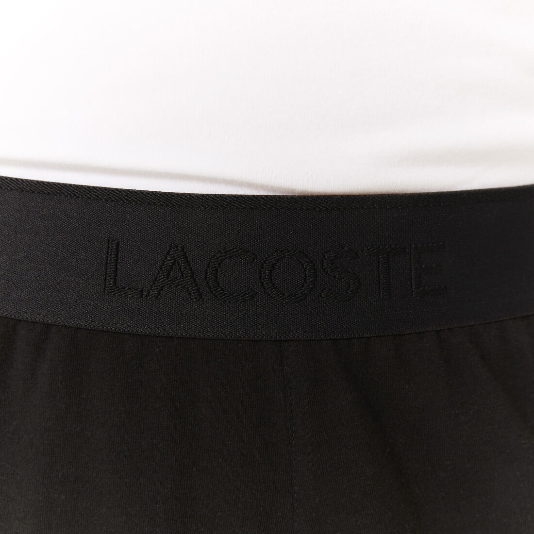 طقم بيجاما شورت قطن عضوي مطاطي مجموعة Lacoste x Minecraft للرجال طقم بيجاما شورت قطن عضوي مطاطي مجموعة Lacoste x Minecraft للرجال