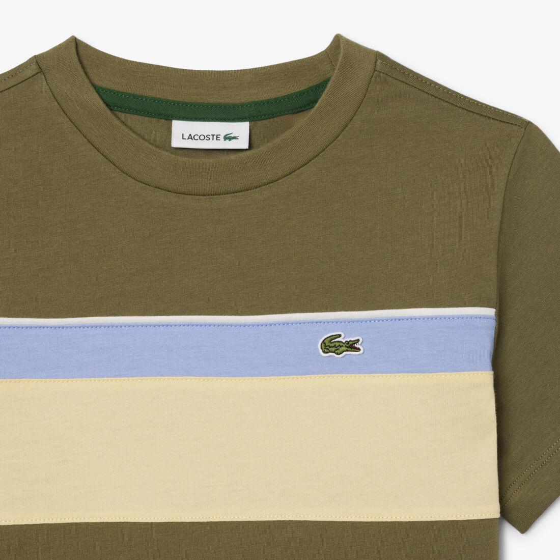 Cotton Colour-Block T-shirt Cotton Colour-Block T-shirt