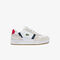 Women's T-Clip Tricolour Leather and Suede Trainers