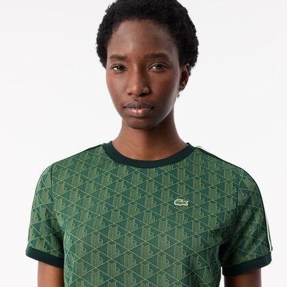 Slim Fit Monogram Jacquard T-shirt Slim Fit Monogram Jacquard T-shirt
