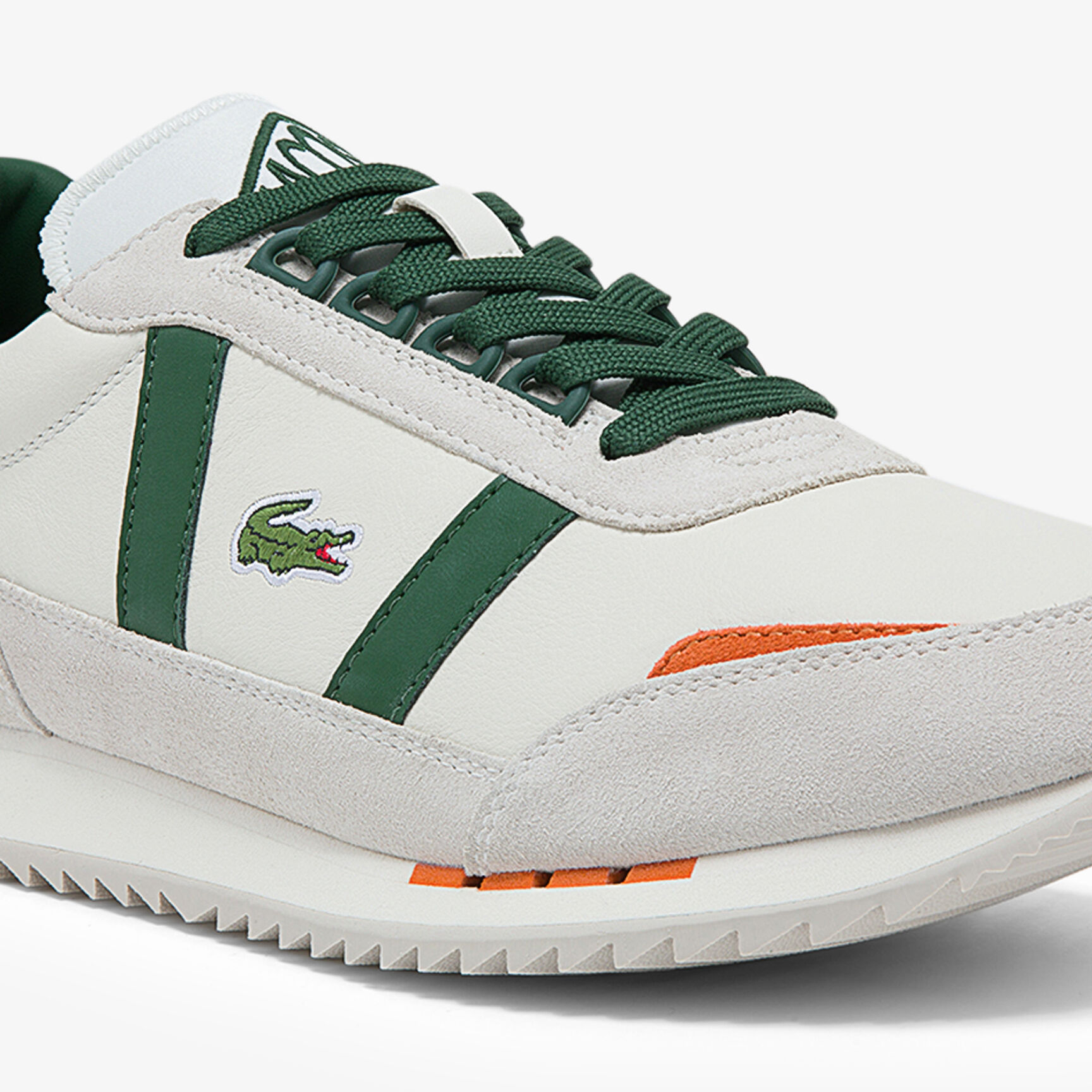 Men's Partner Retro Leather and Suede Sneakers