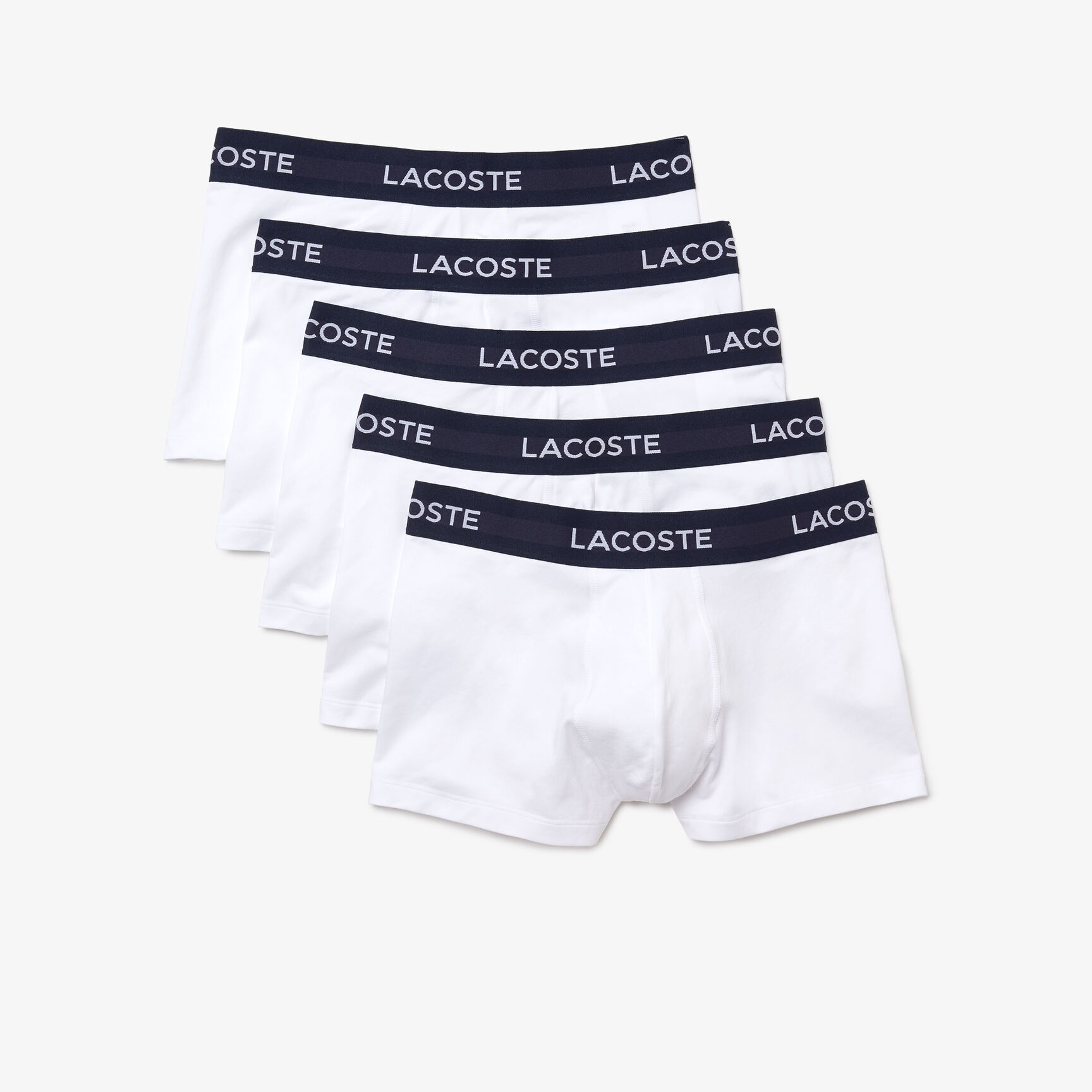 Men's 5-pack Lacoste Stretch Cotton Trunks
