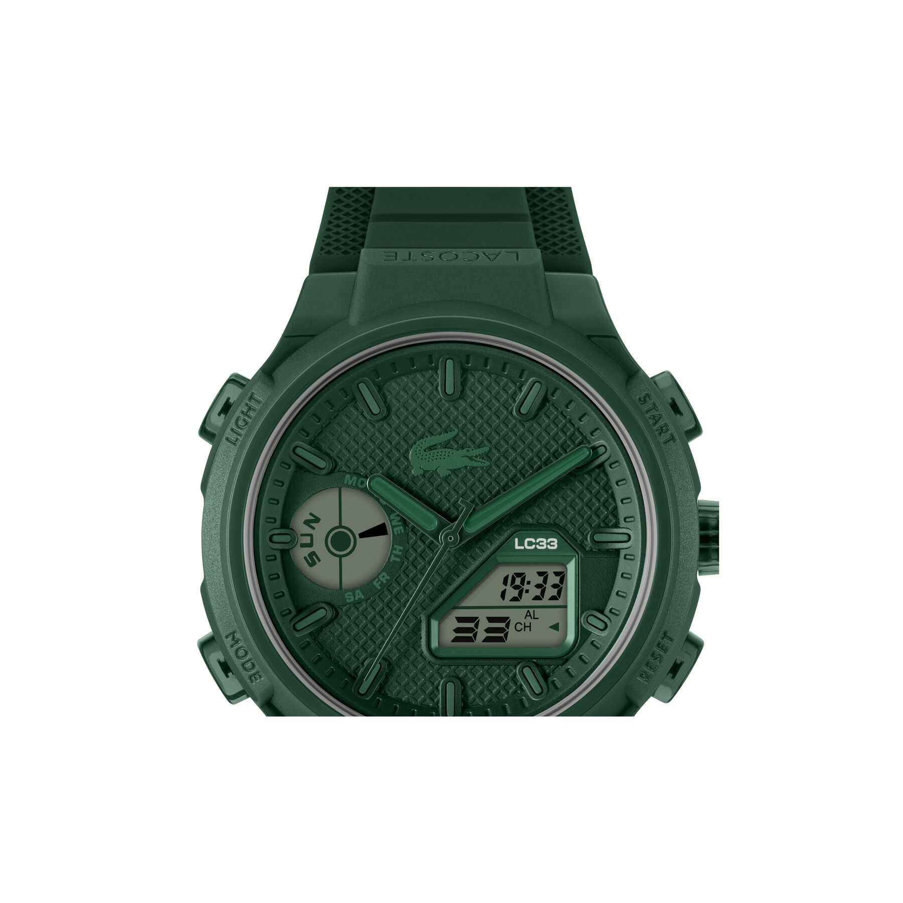 Lacoste Mens Green Dial Watch