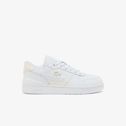 Women's T-clip Set Leather Sneakers