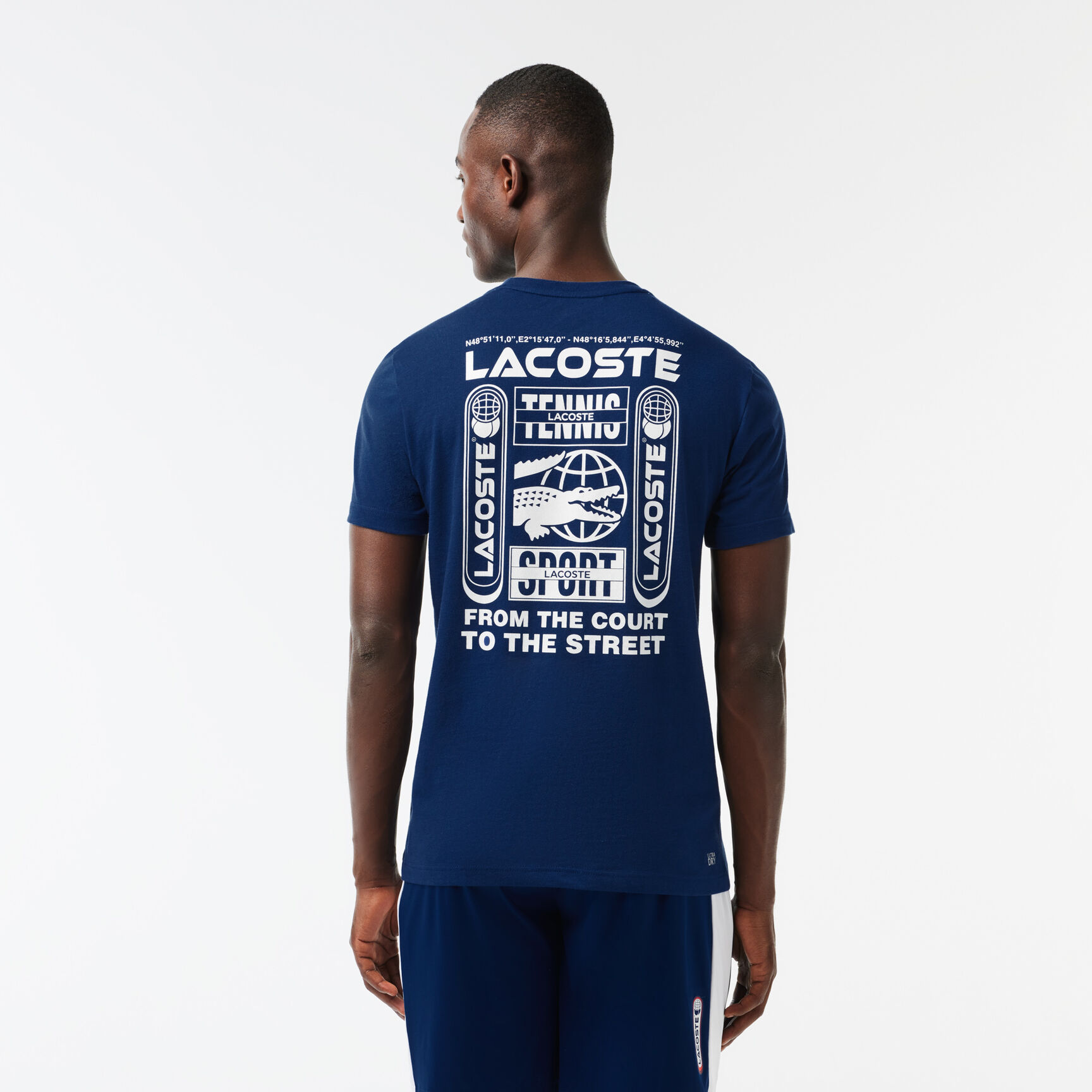 Lacoste Tennis x Daniil Medvedev Regular Fit T-shirt Lacoste Tennis x Daniil Medvedev Regular Fit T-shirt