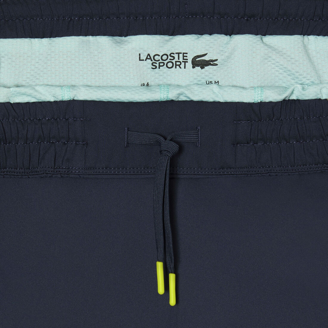 Men's Two-Tone Lacoste Sport Shorts with Built-in Undershorts Men's Two-Tone Lacoste Sport Shorts with Built-in Undershorts