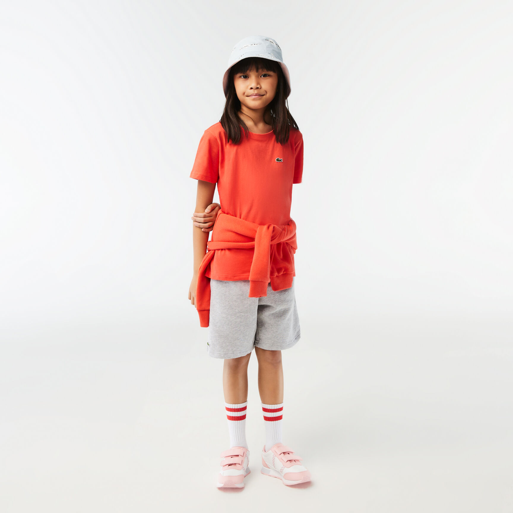 Kids' Crew Neck Cotton Jersey T-shirt