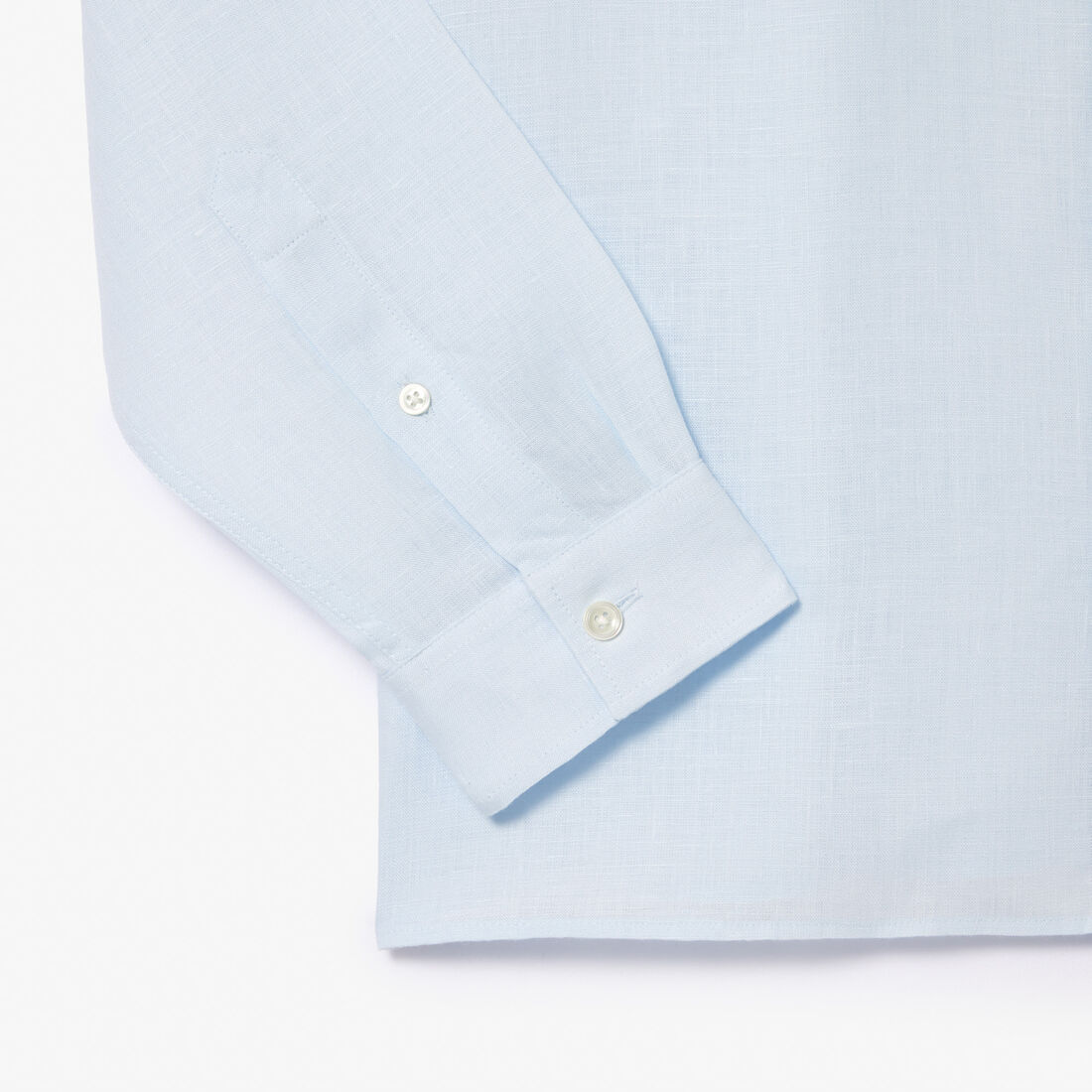 قميص كتان بقصّة عادية قميص كتان بقصّة عادية