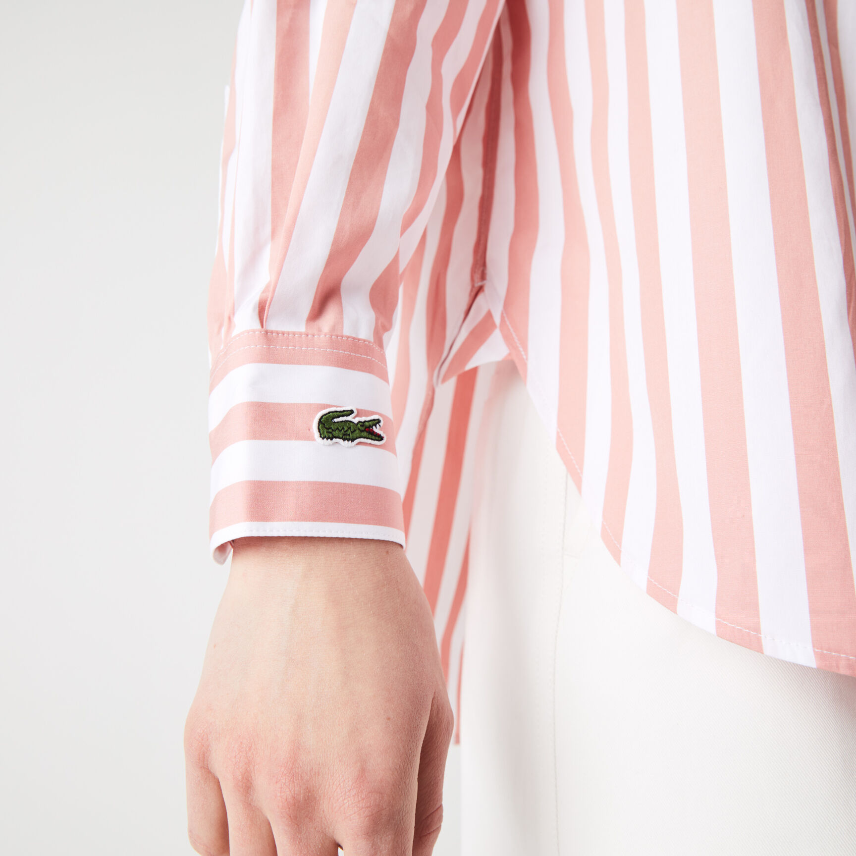 Women’s Oversized Striped Cotton Poplin Shirt Women’s Oversized Striped Cotton Poplin Shirt