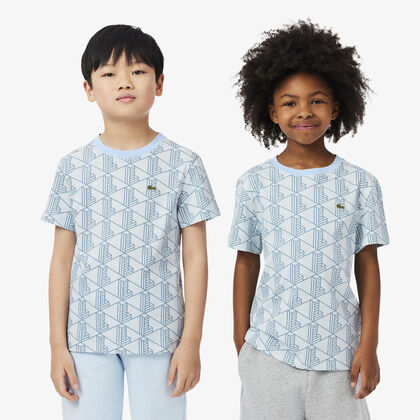 Monogram Print Cotton T-shirt