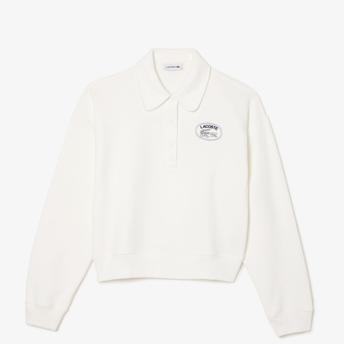 Lacoste Embroidered Polo Neck Jogger Sweatshirt Lacoste Embroidered Polo Neck Jogger Sweatshirt