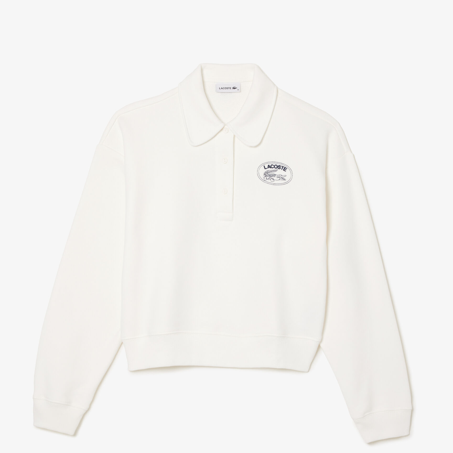 Lacoste Embroidered Polo Neck Jogger Sweatshirt Lacoste Embroidered Polo Neck Jogger Sweatshirt