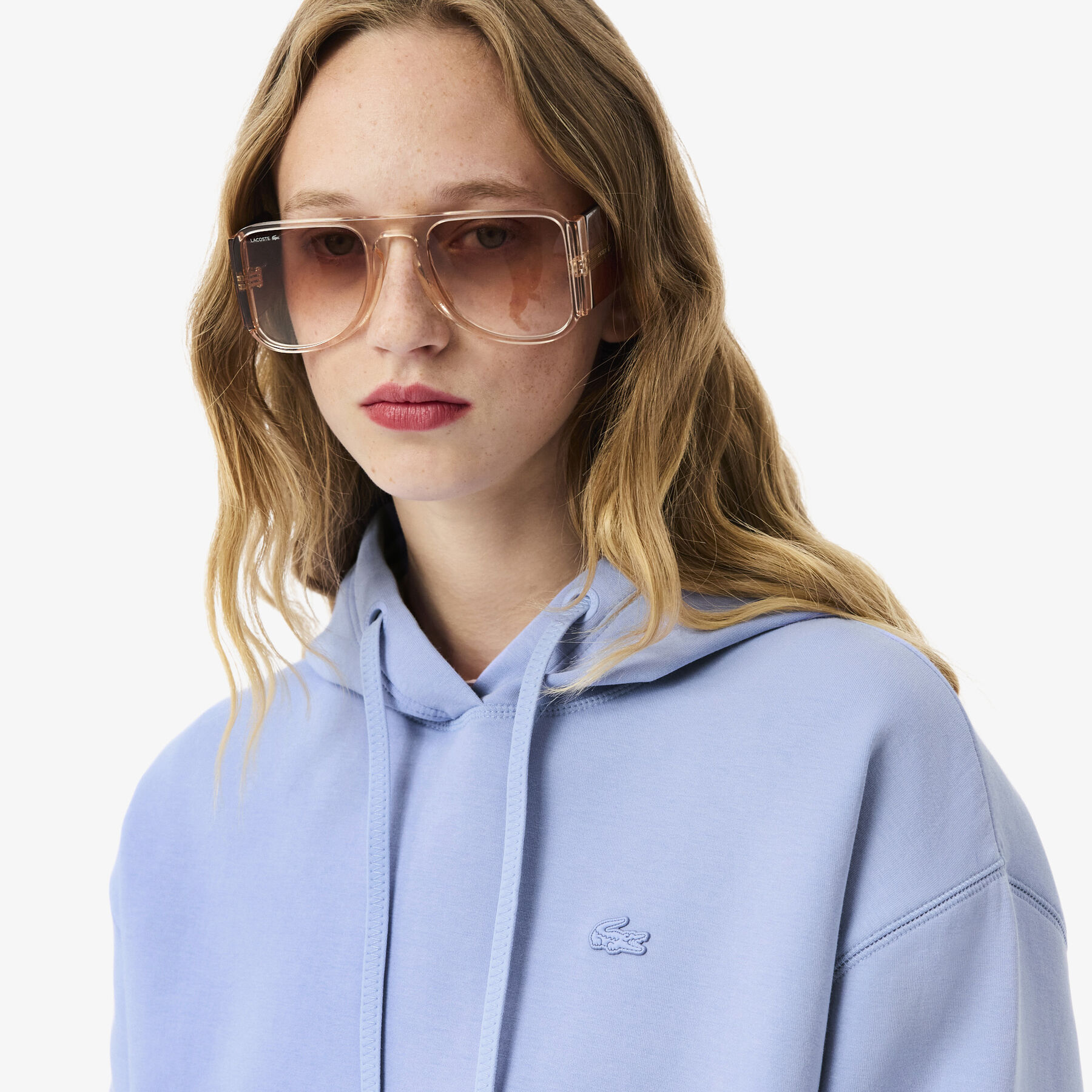 Short Cut Cotton Hoodie