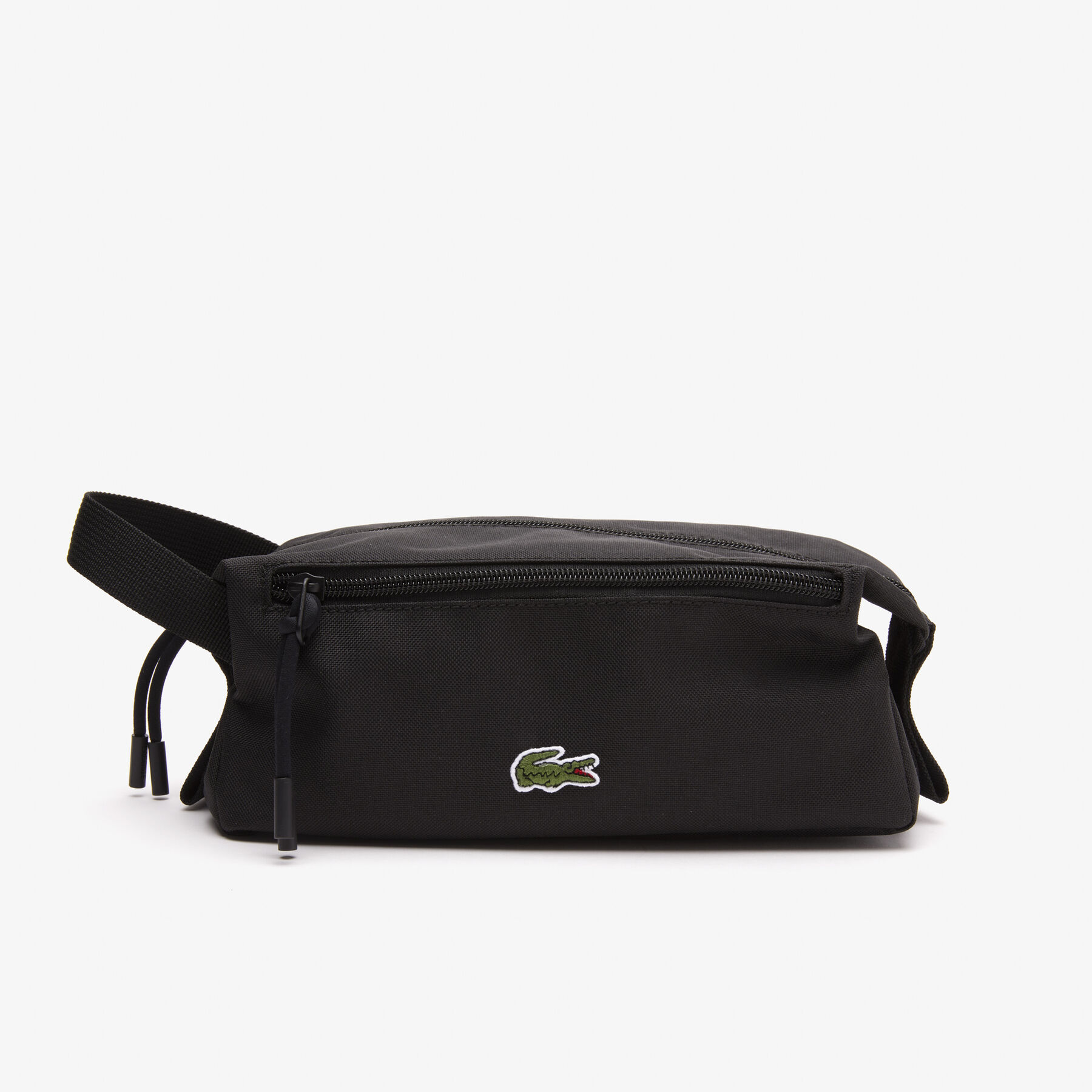 lacoste unisex zippered toiletry bag