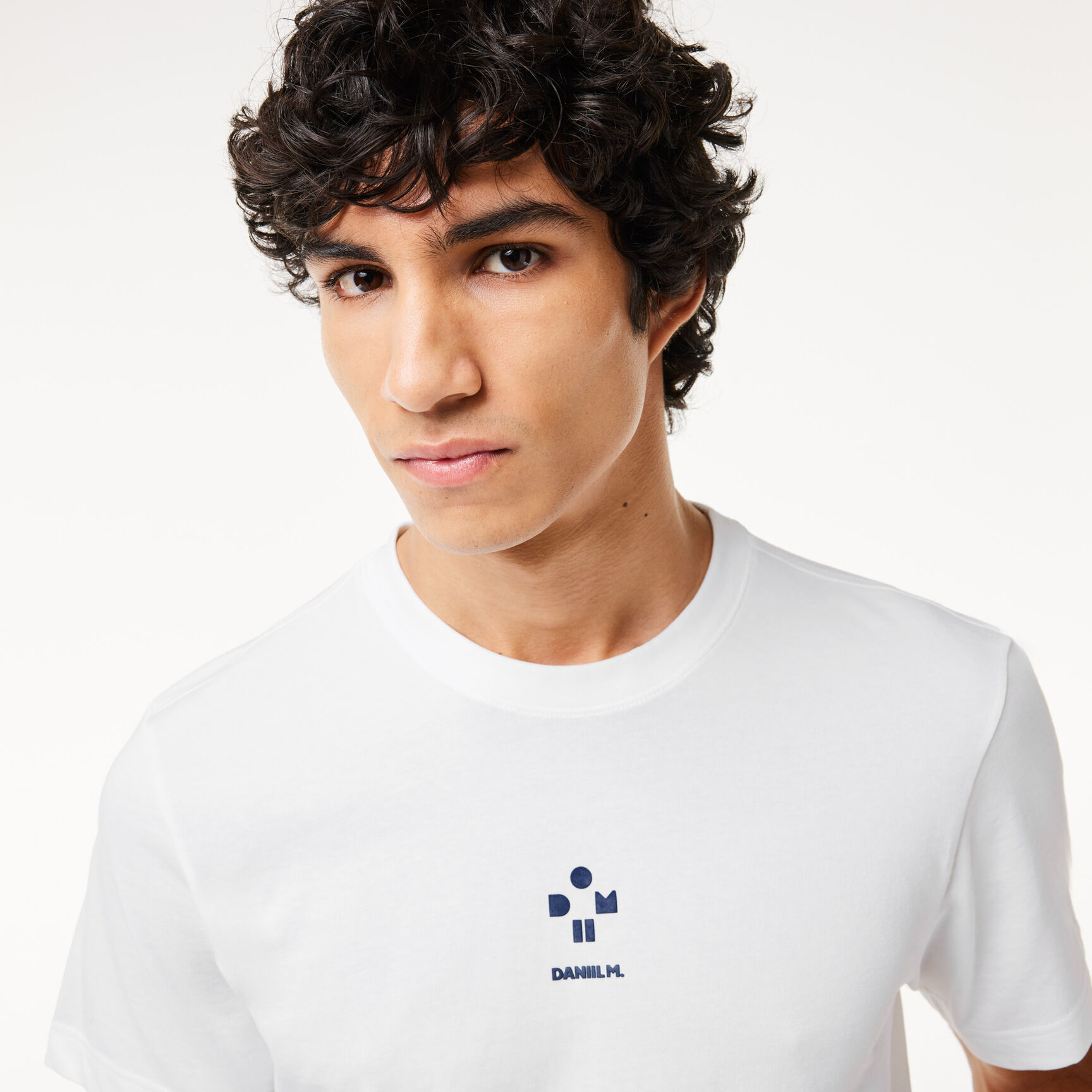 تيشيرت التنس لاكوست سبورت × دانييل ميدفيديف فائق الجفاف