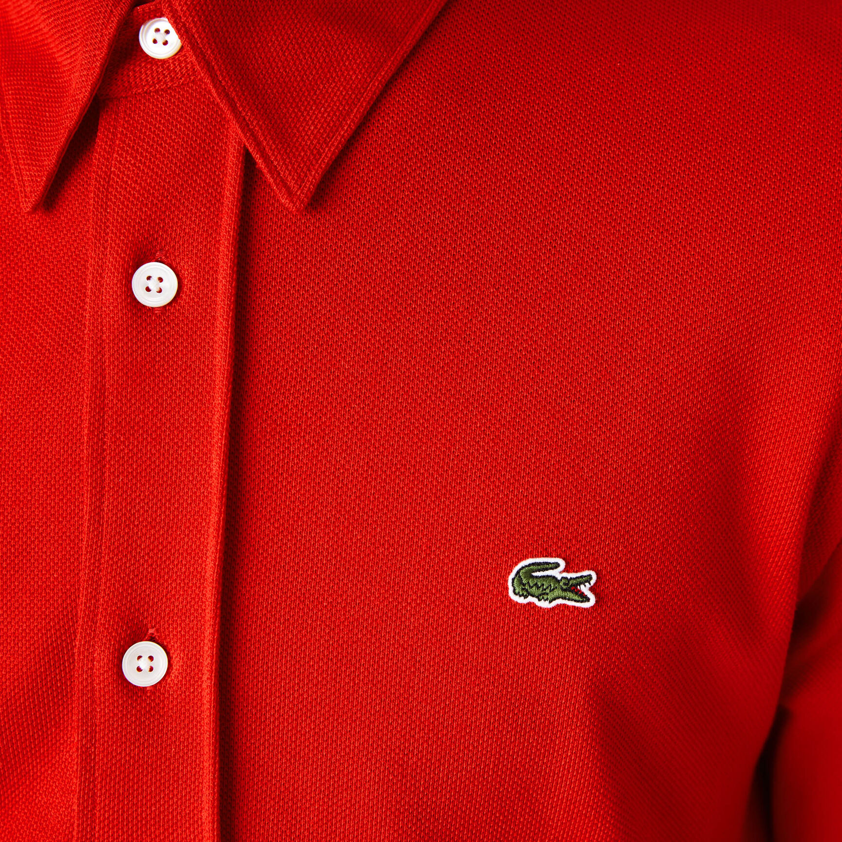 Men's Lacoste Slim Fit Cotton Pique Shirt