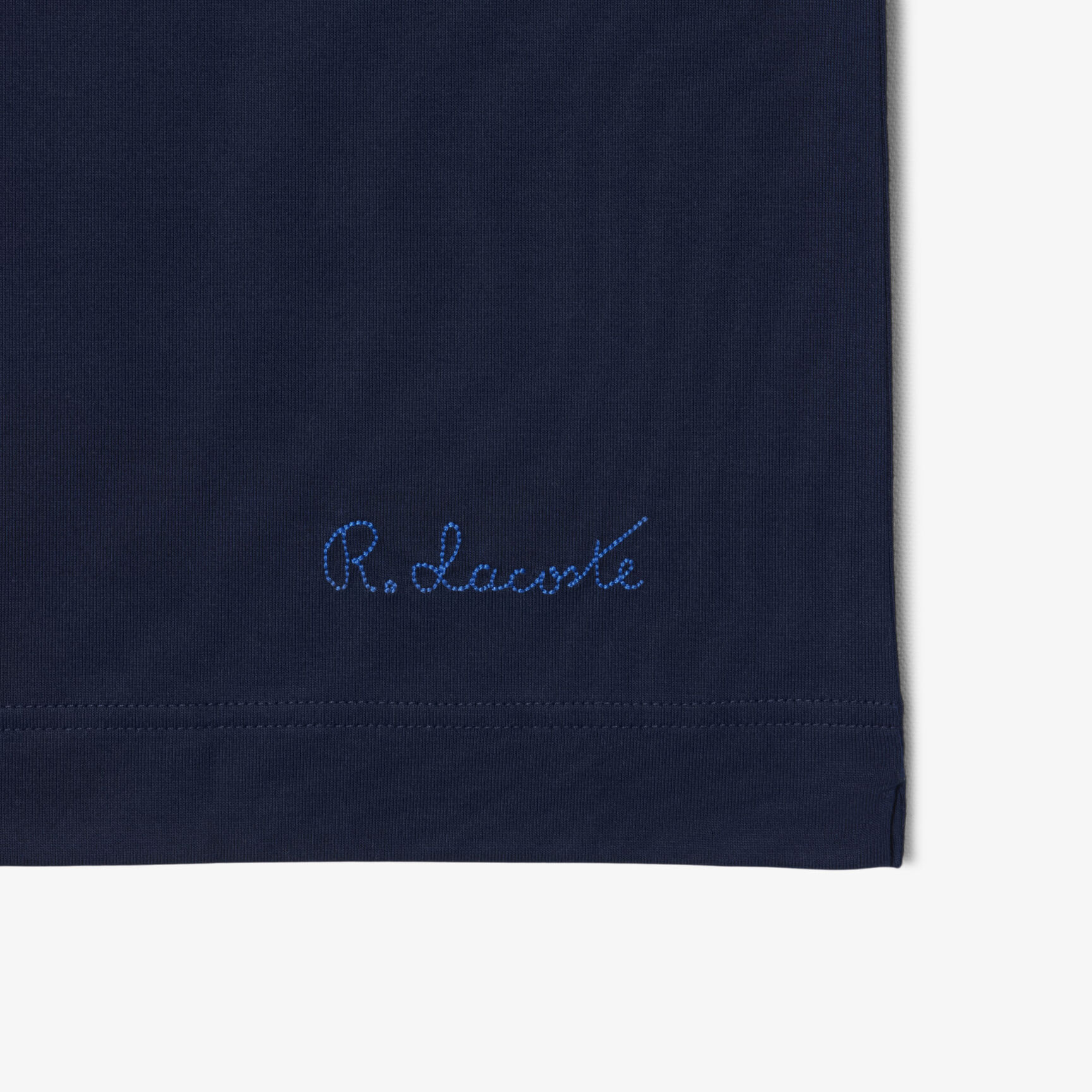 Paris Classic Fit Open Neck Embroidered Polo Shirt