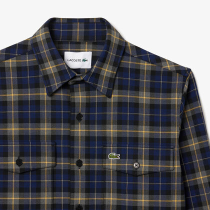 Oversize Checked Overshirt