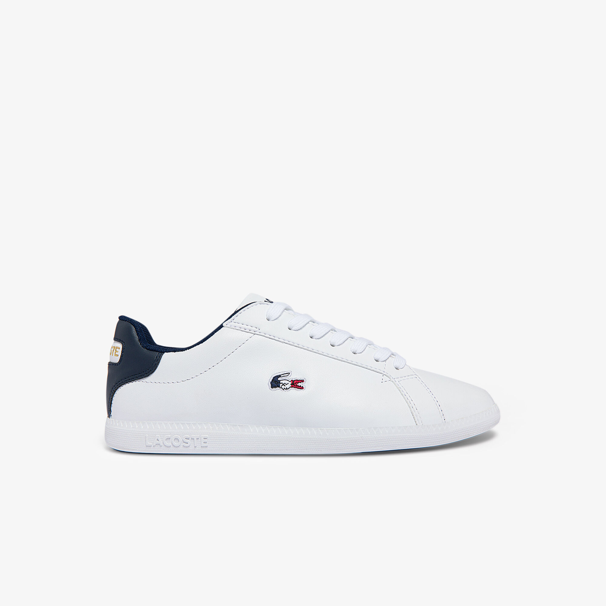 Buy Women s Graduate Leather and Synthetic Trainers Lacoste QA