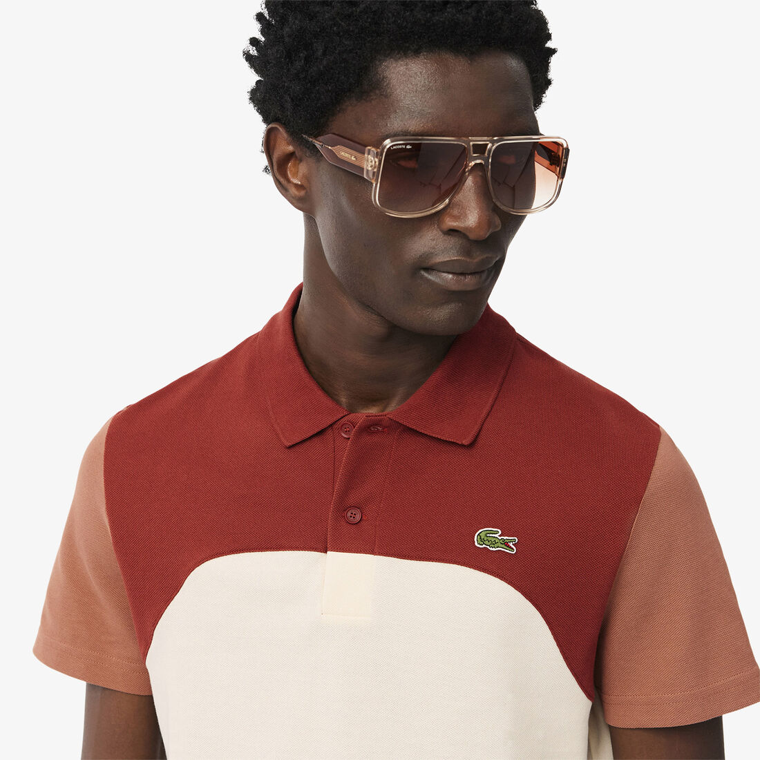 Regular Fit L.12.12 Colour-Block Polo Shirt Regular Fit L.12.12 Colour-Block Polo Shirt