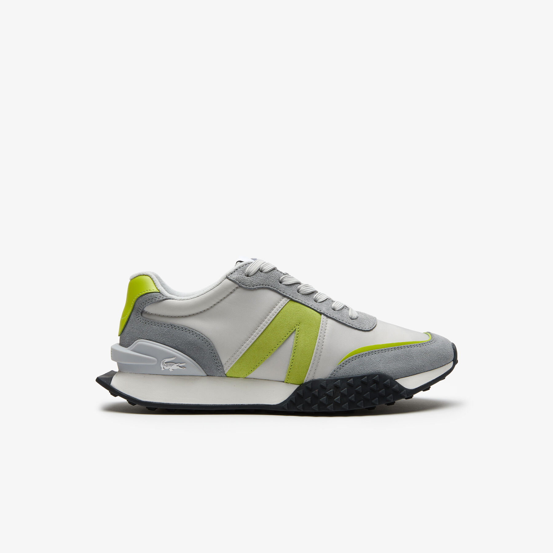 Men's Lacoste L-Spin Deluxe Leather Color Contrast Sneakers men s lacoste l spin deluxe leather color contrast sneakers