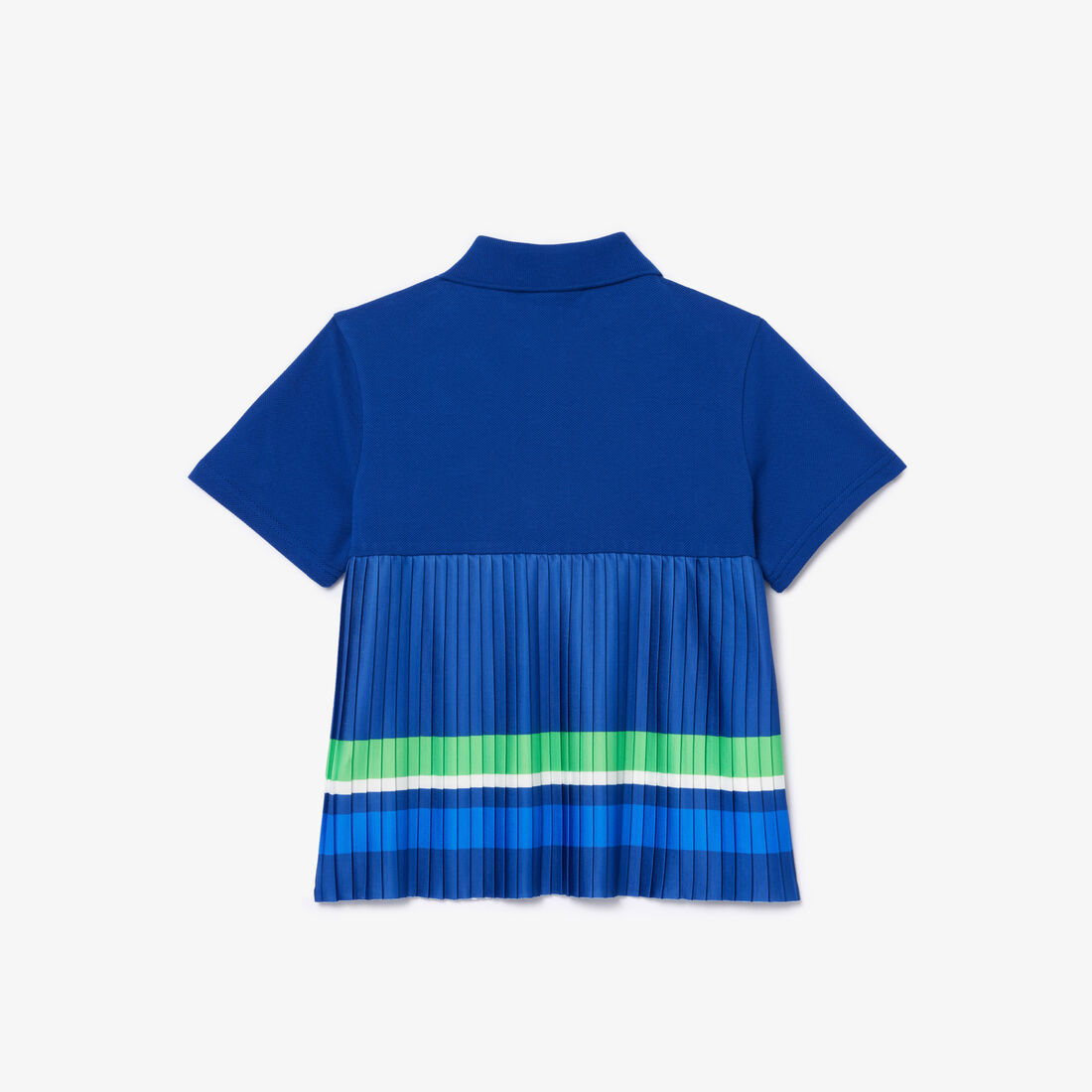 قميص بولو بيكيه ذو طيات قميص بولو بيكيه ذو طيات