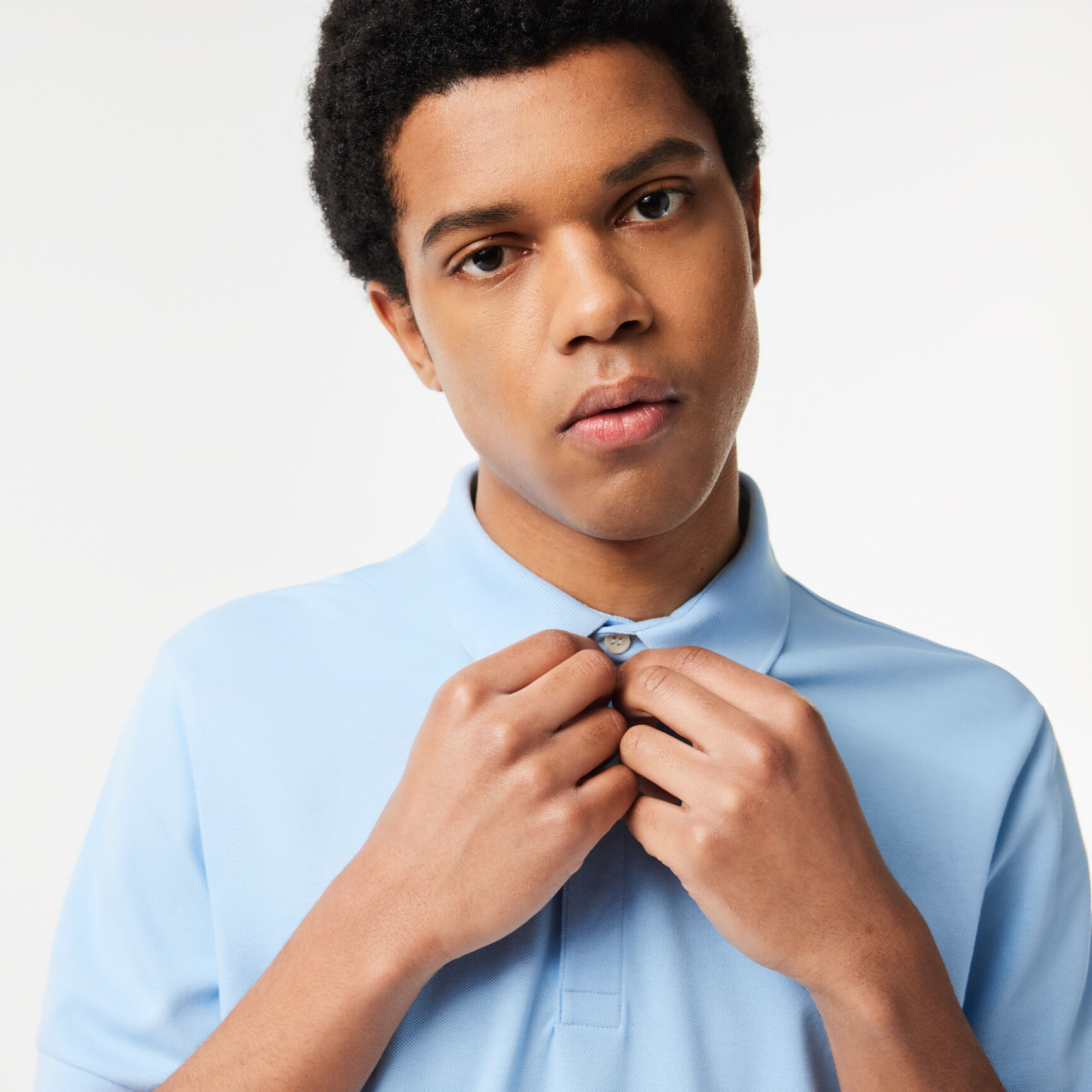 قميص بولو بيكيه باريسي بقصة عادية