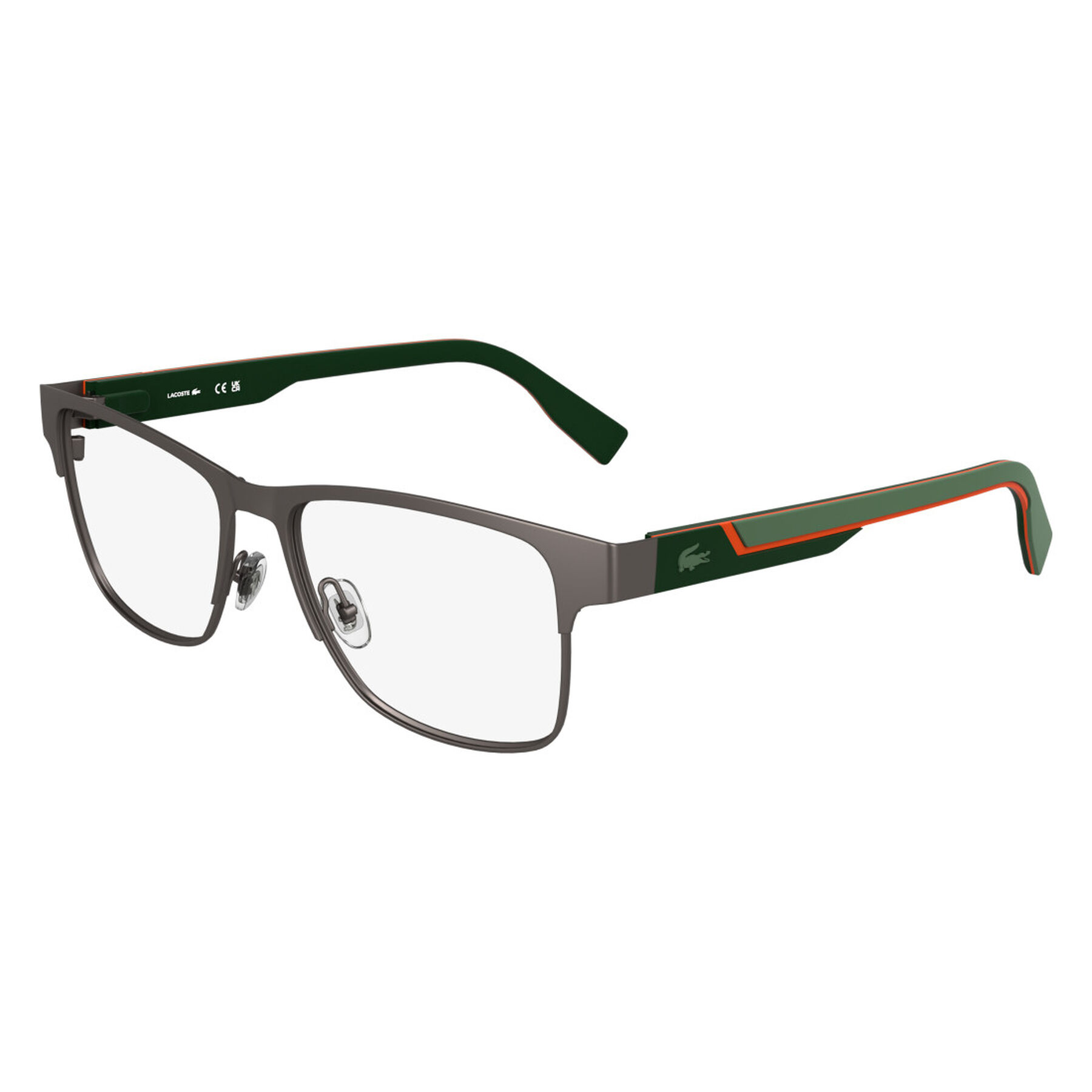 Lacoste Magnetic Clip-On Rectangular Sunglasses lacoste magnetic clip on rectangular sunglasses
