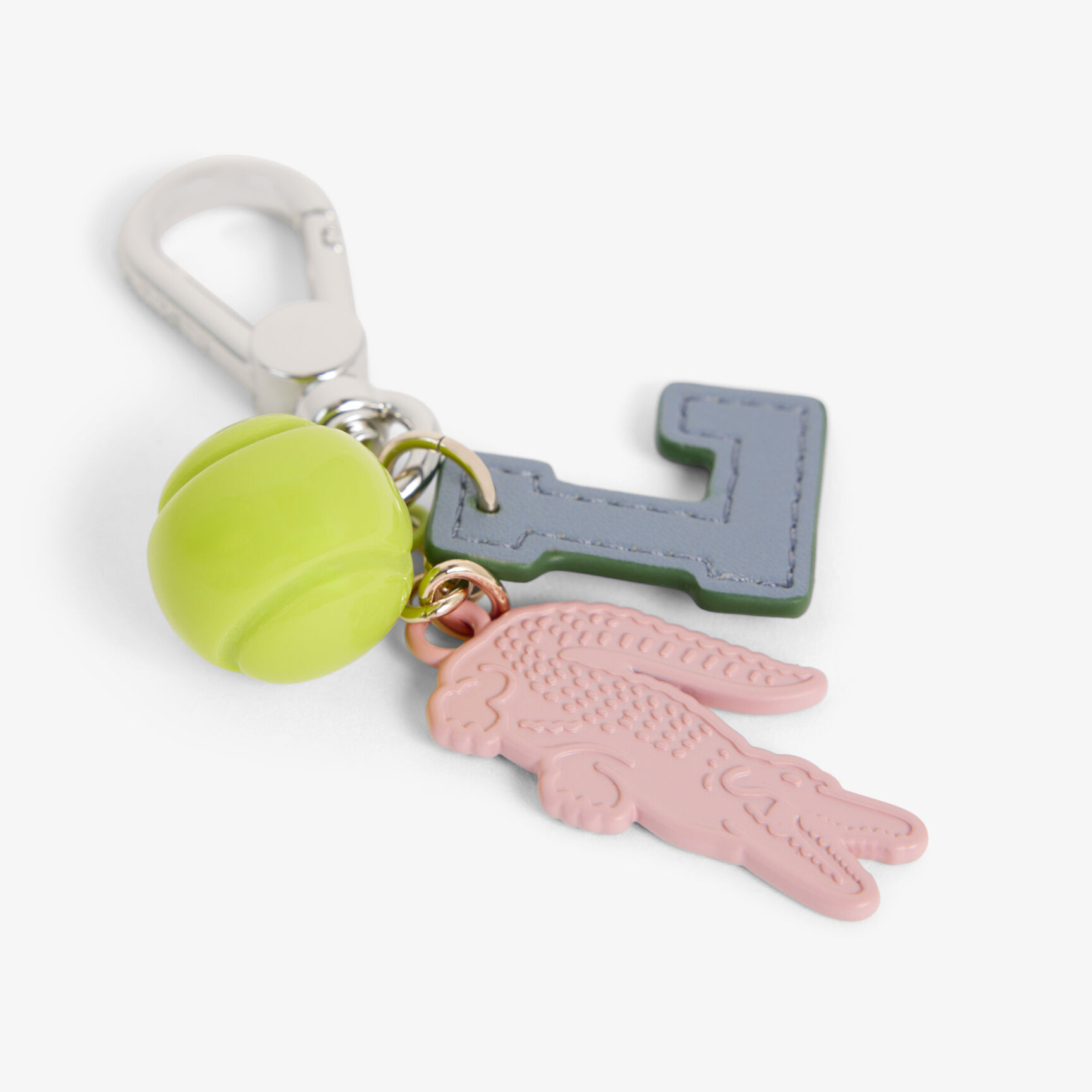 Tennis Ball Crocodile L Charms Key Ring