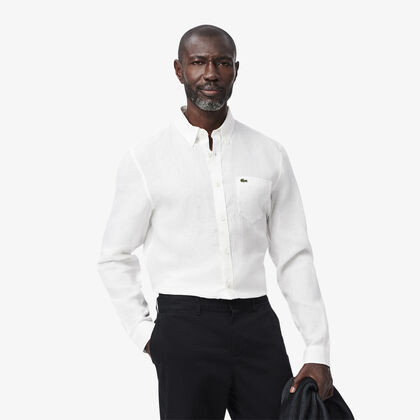 Men's Lacoste Linen Shirt