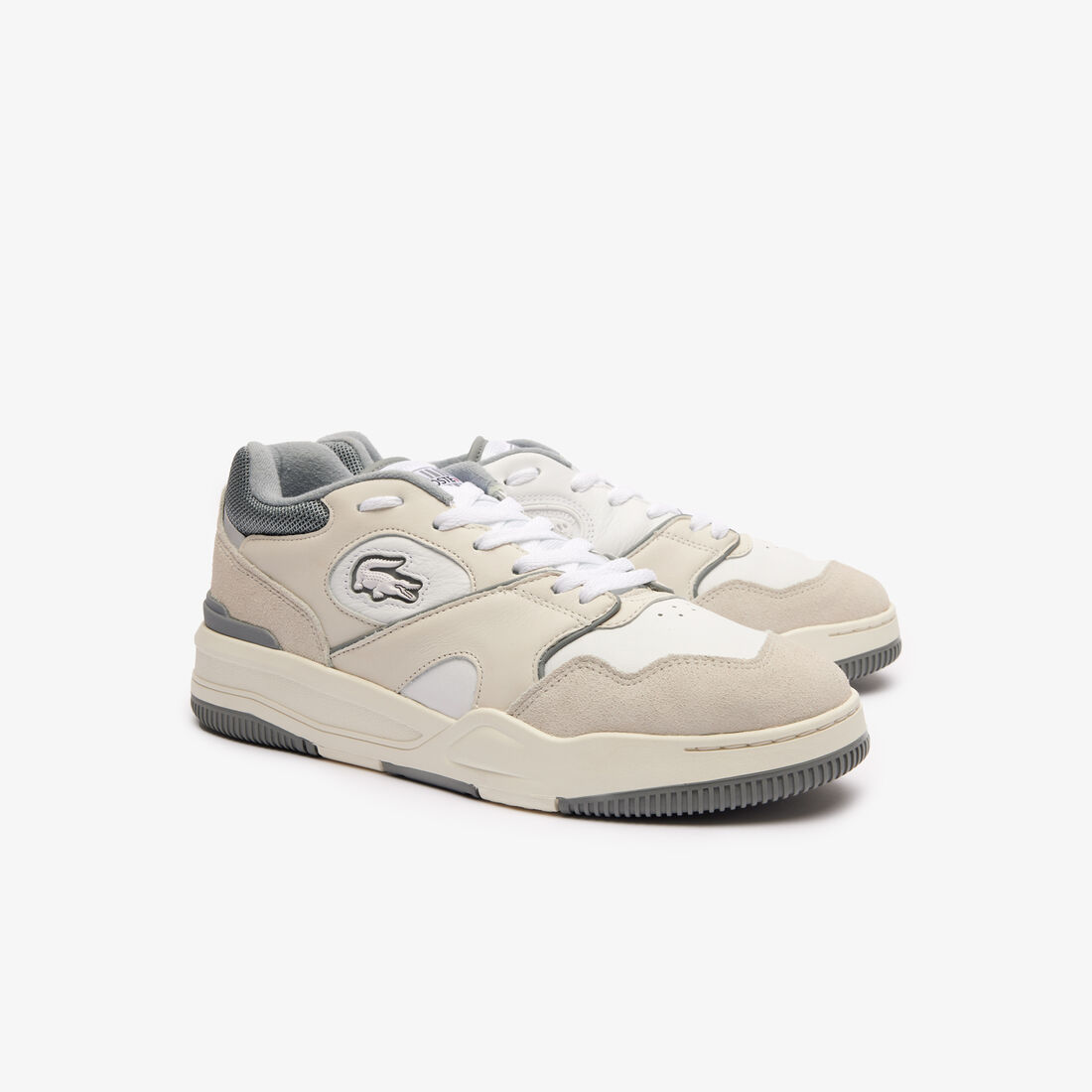 Men's Lineshot Leather Logo Trainers Men's Lineshot Leather Logo Trainers