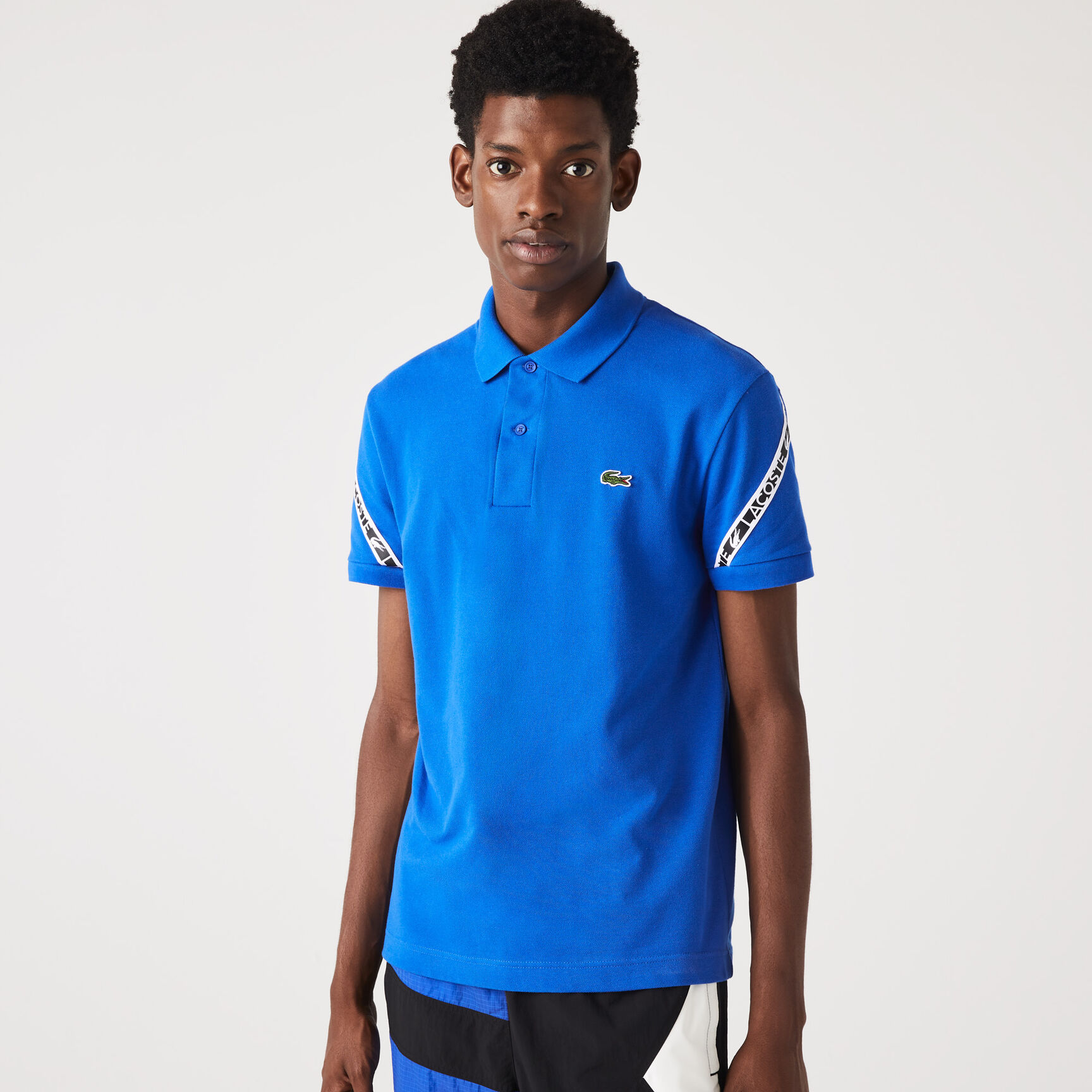 تيشيرت بولو لاكوست بيكيه ميني مطاطي بقصة عادية للرجال تيشيرت بولو لاكوست بيكيه ميني مطاطي بقصة عادية للرجال