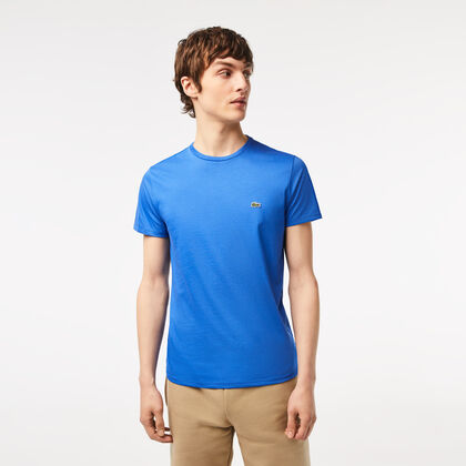 Men's Crew Neck Pima Cotton Jersey T-shirt