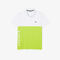 men s lacoste cotton pique colourblock polo shirt