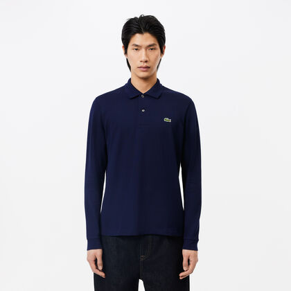 Original L.12.12 Long Sleeve Cotton Polo Shirt
