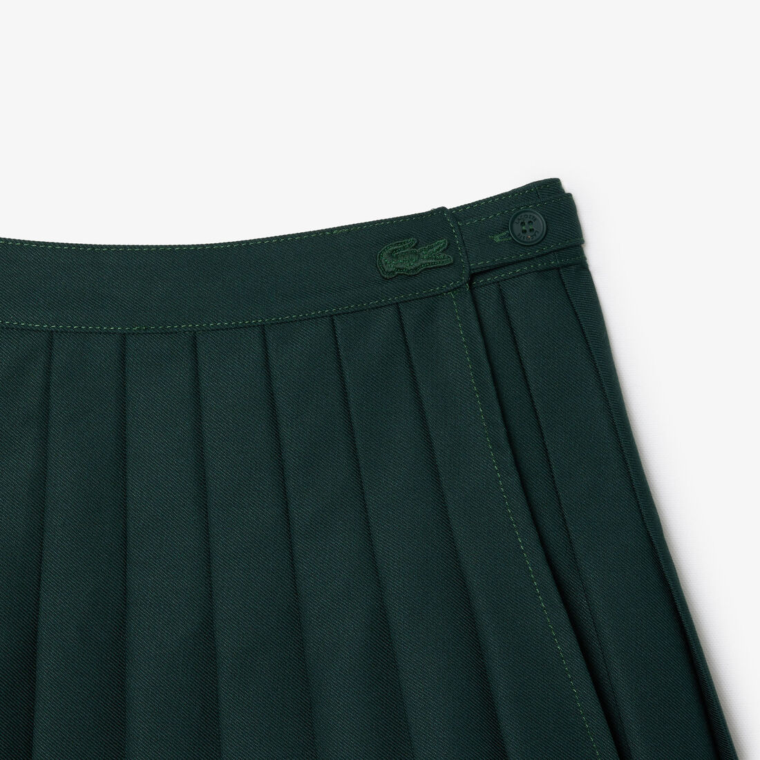Pleated Twill Skirt Pleated Twill Skirt
