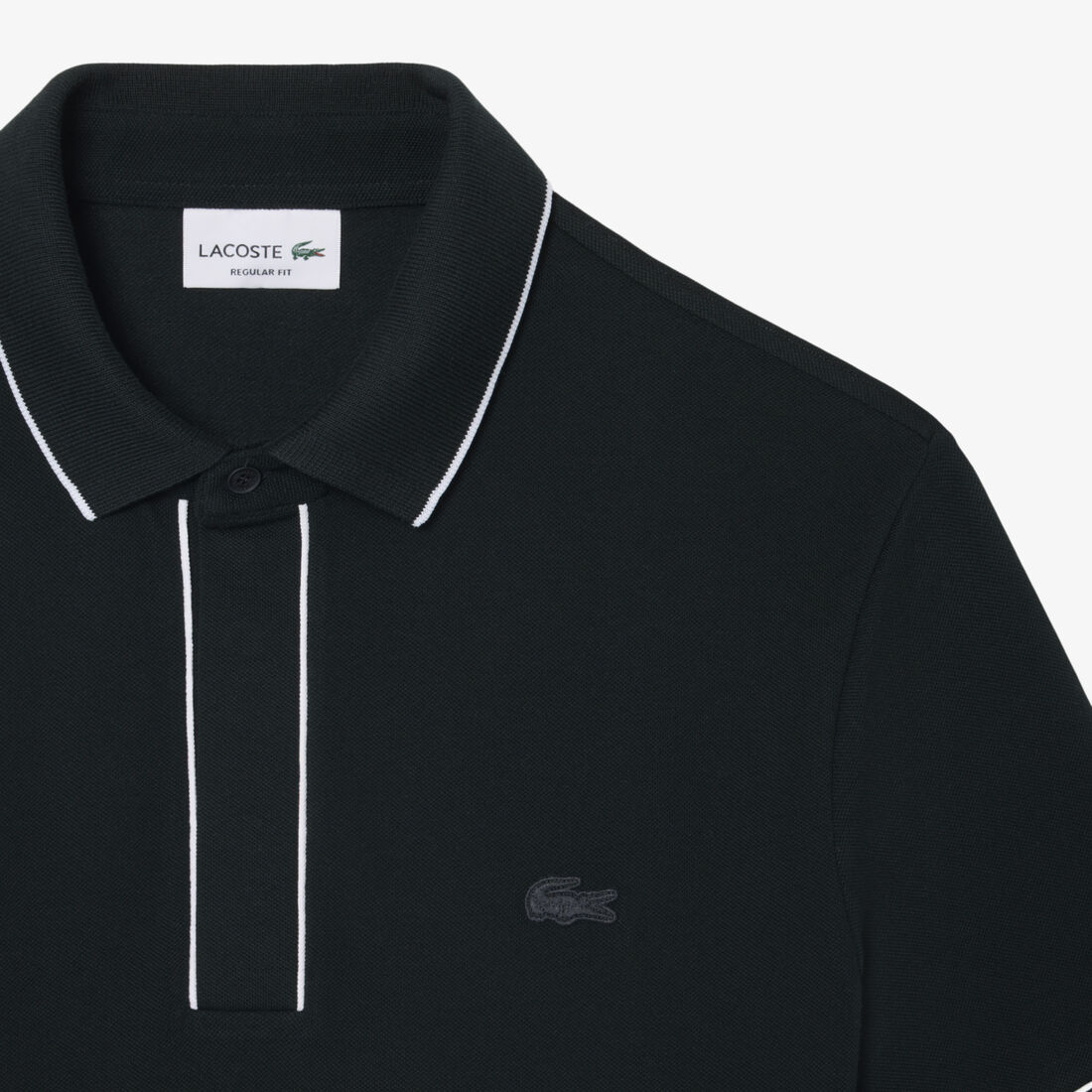 lacoste regular fit paris stretch pique polo shirt