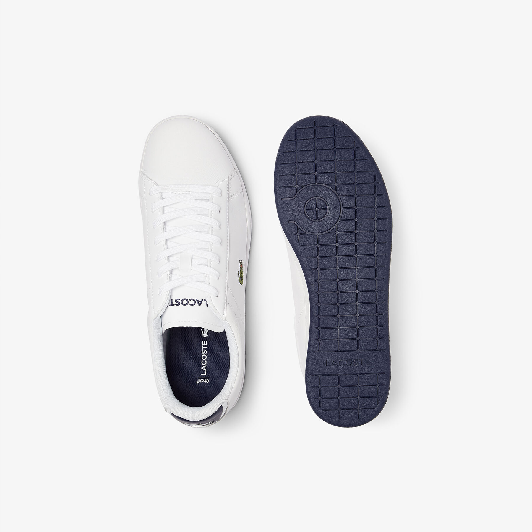 Men's Carnaby Evo Leather Trainers lacoste men s carnaby evo leather trainers