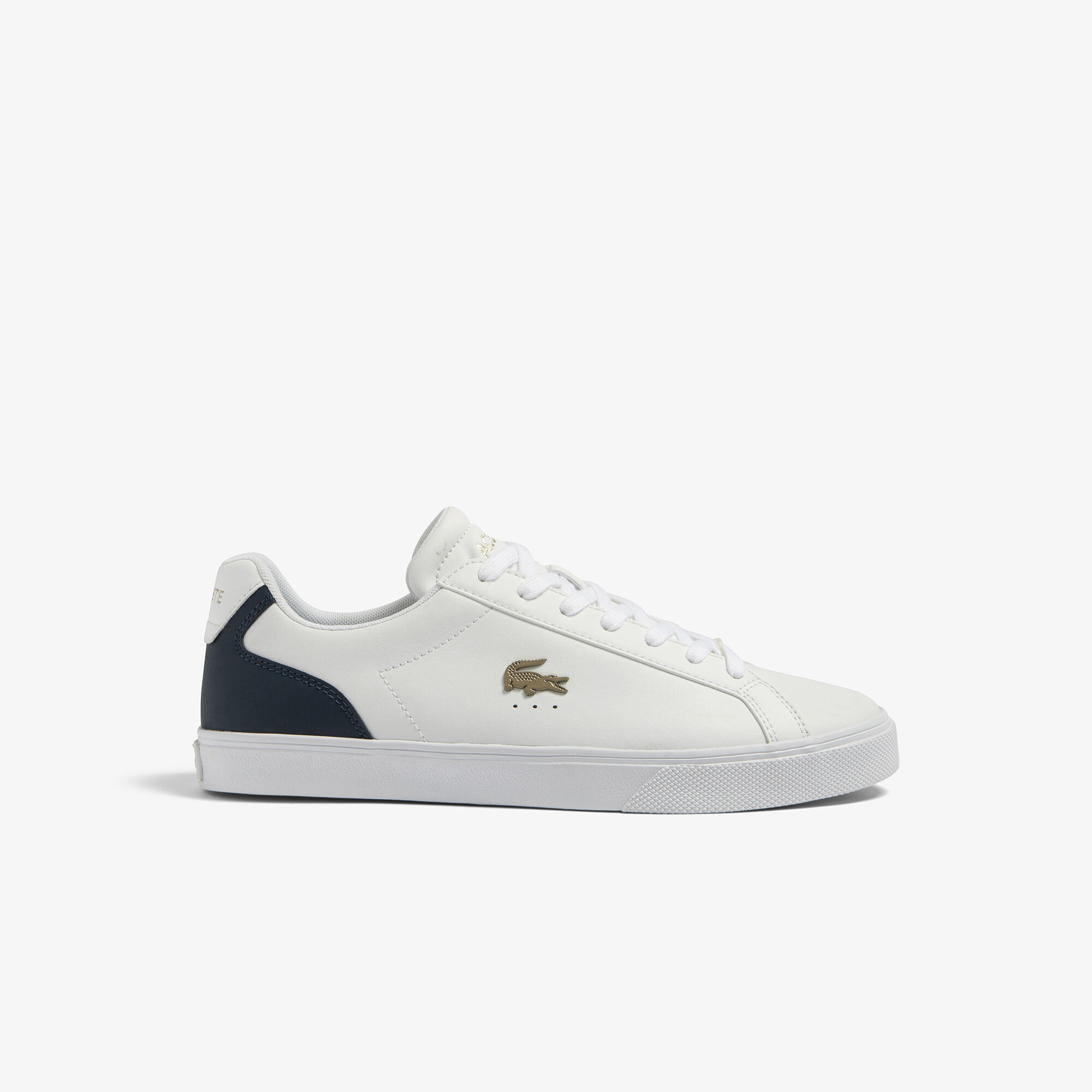 Mens leather lacoste trainers store
