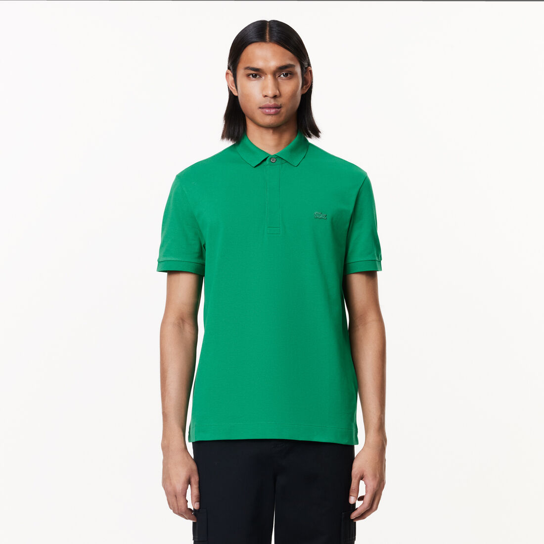 Regular Fit Paris Stretch Pique Polo Shirt