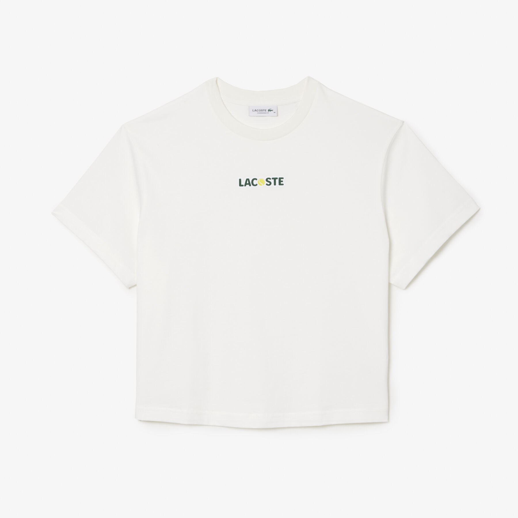 Oversized Ball Print Jersey T-shirt lacoste oversized ball print jersey t shirt