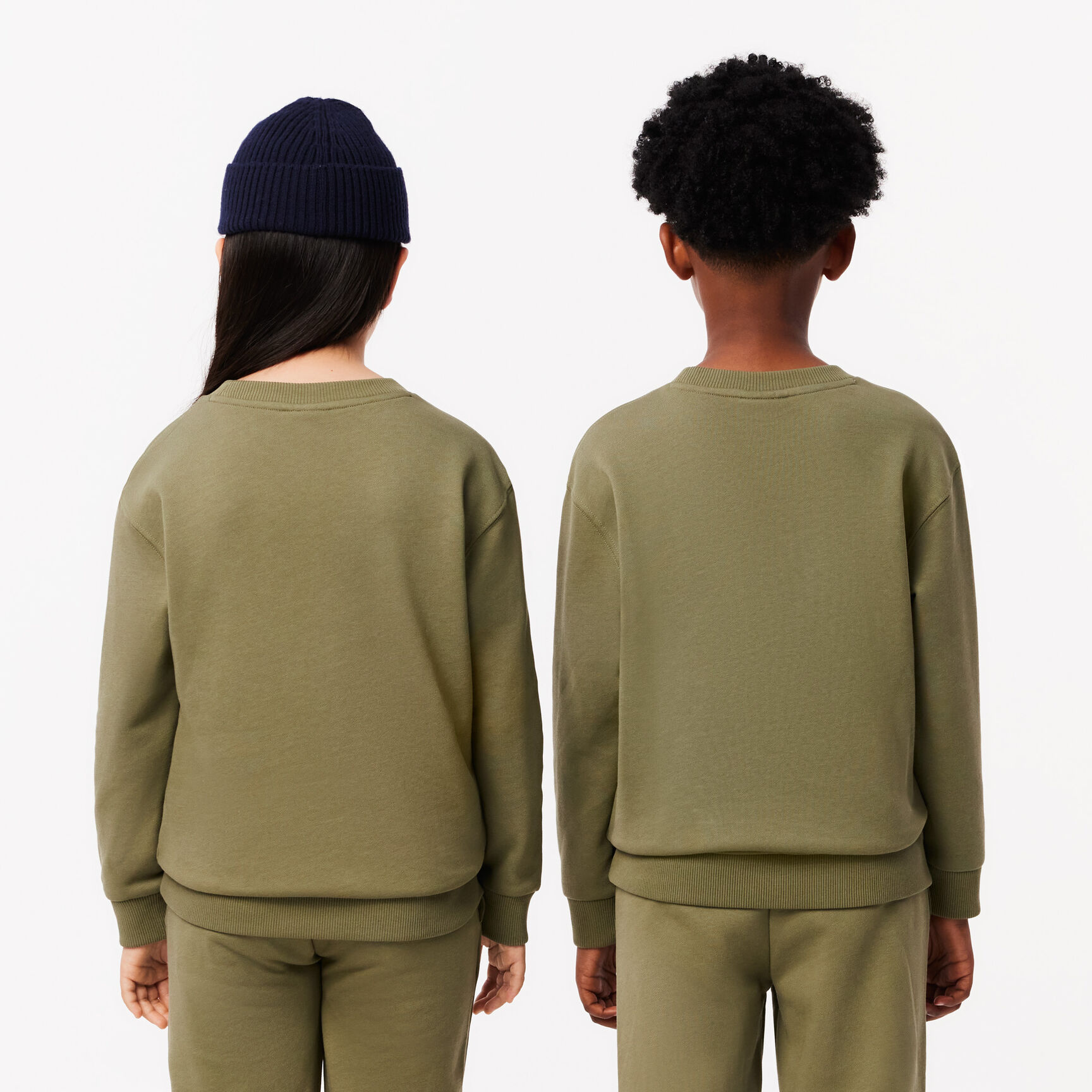 Contrast Badge Sweatshirt