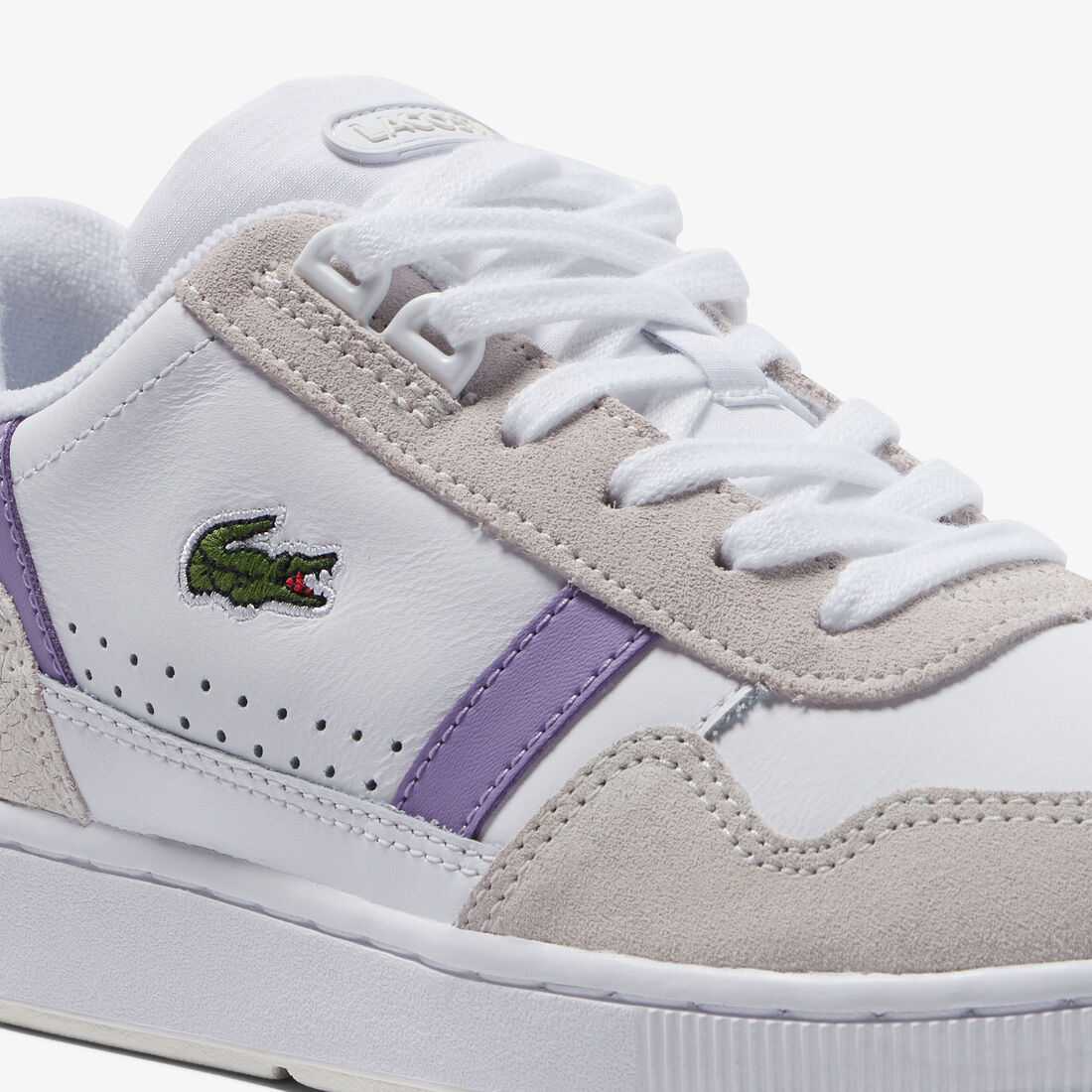 Women's Lacoste T-Clip Leather Sneakers Women's Lacoste T-Clip Leather Sneakers