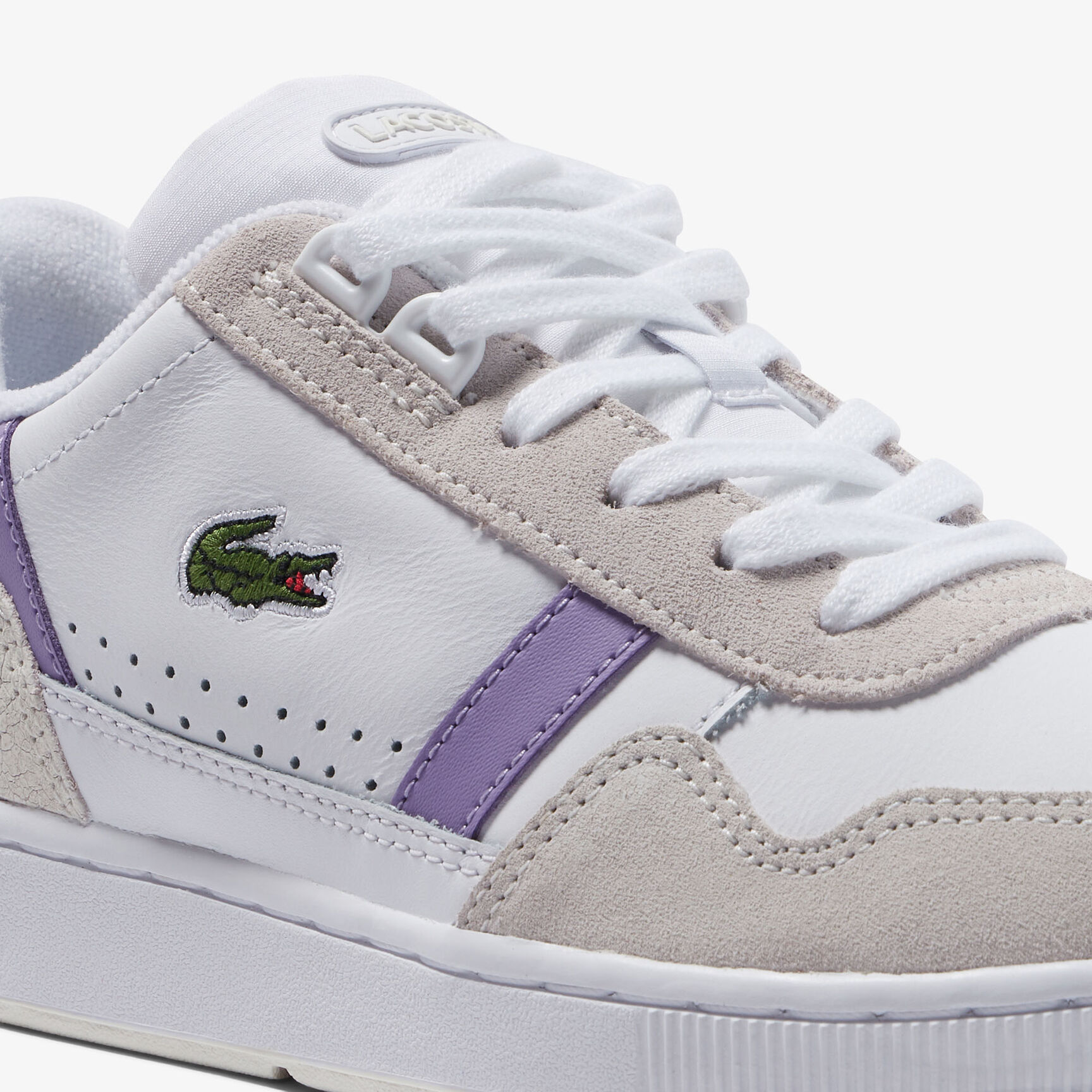 Women's Lacoste T-Clip Leather Sneakers Women's Lacoste T-Clip Leather Sneakers