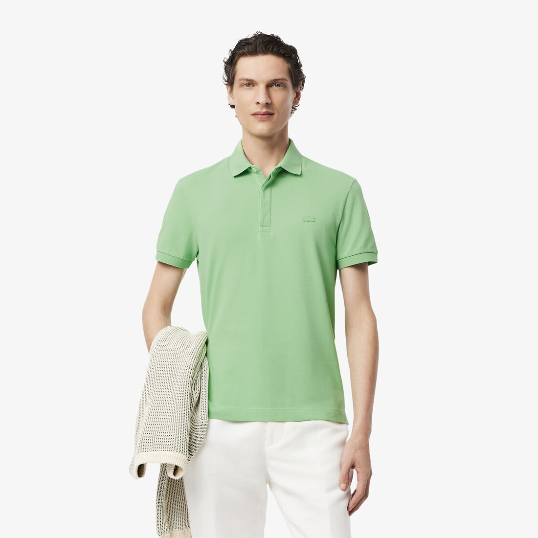 Regular Fit Paris Stretch Pique Polo Shirt