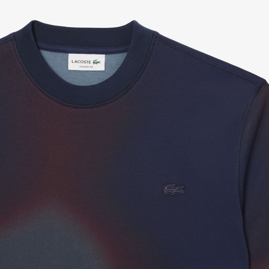 تي شيرت جيرسي بطبعة أومبري تي شيرت جيرسي بطبعة أومبري