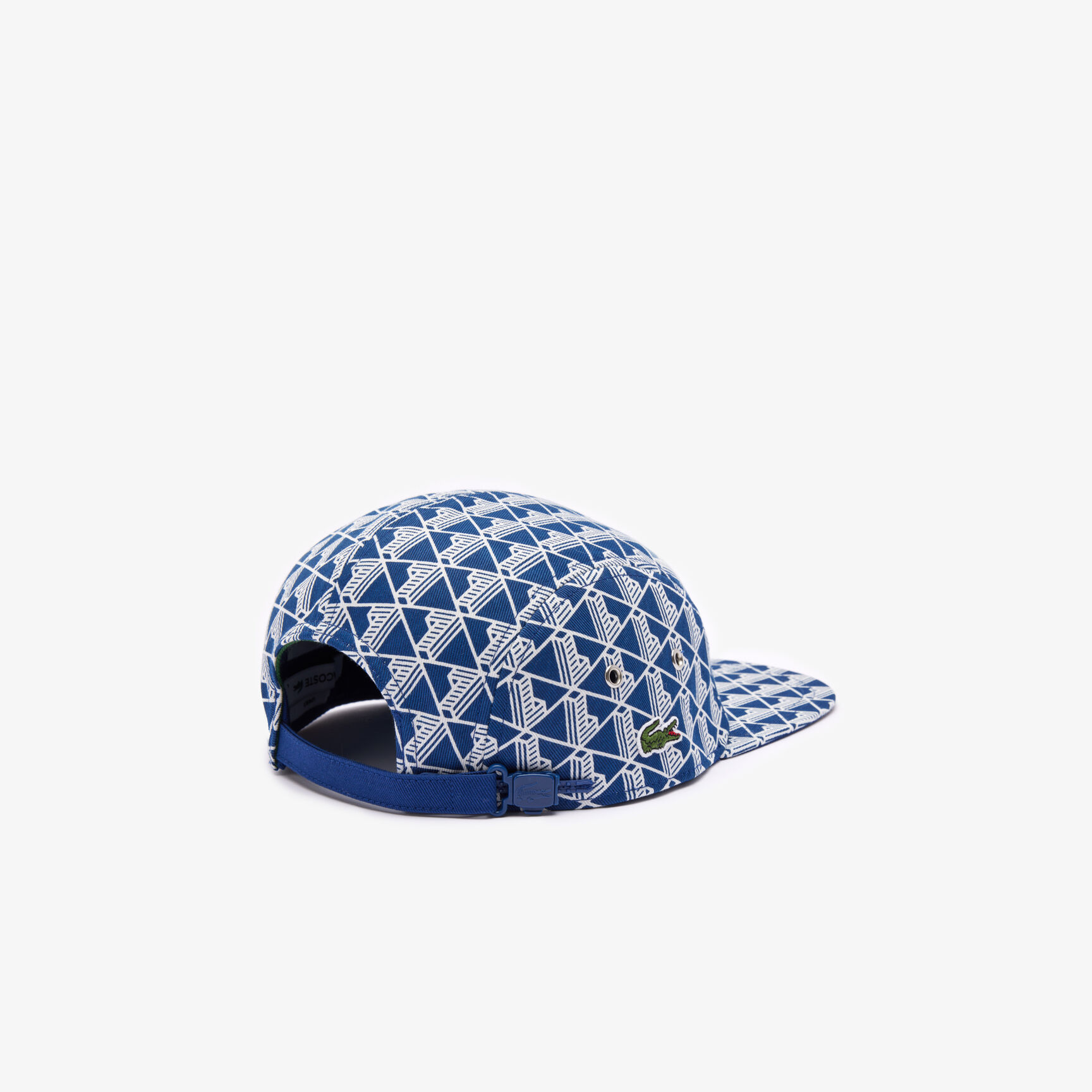 Monogram Print Twill Jockey Cap